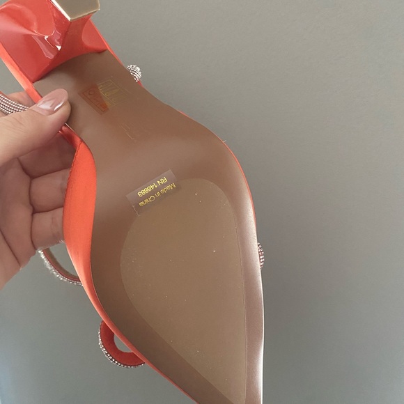 Bibi Lou Alessia bow heels - orange - Picture 5 of 7